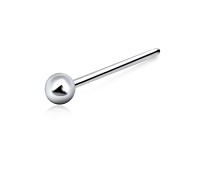 2mm Ball Shaped Straight Nose Stud NSKA-01